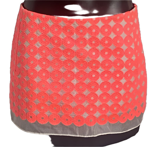 Diane von Furstenberg Silk ELLEY Skirt Size US4 UK8 - Pre-loved