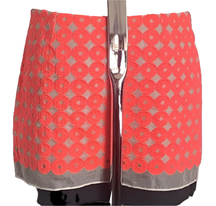 Diane von Furstenberg Silk ELLEY Skirt Size US4 UK8 - Pre-loved