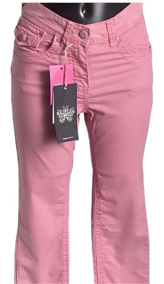 Passport Pink Jeans size UK8 - NEW with Tags