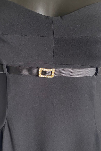 KAREN MILLEN  Black Dress - Size UK12