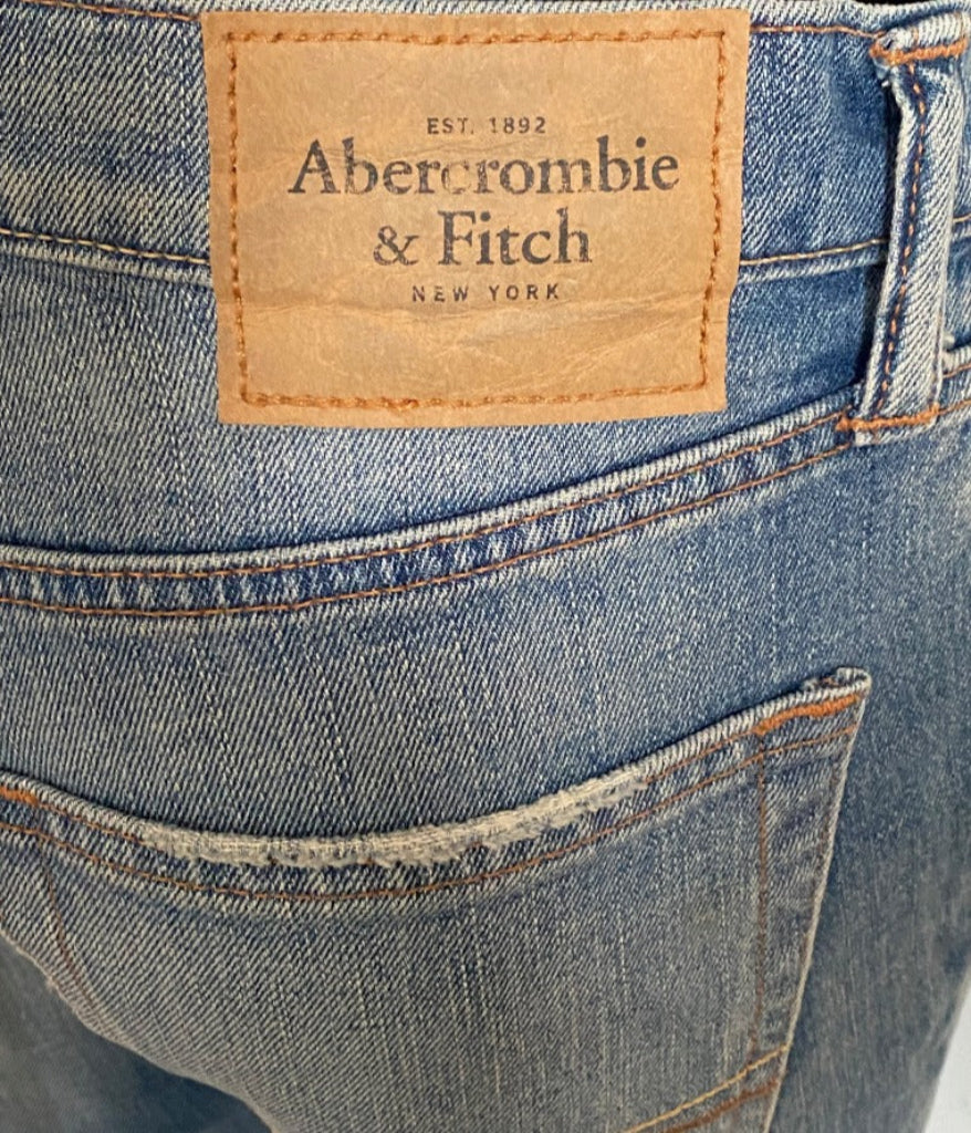 Abercrombie & Fitch Jeans - Leather Patch