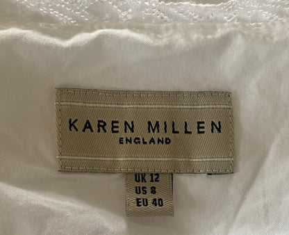 Vintage Karen Millen White Dress - size UK12 - Pre-loved