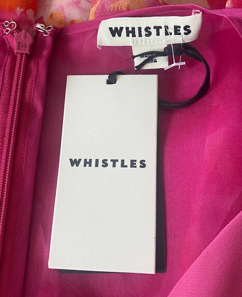 WHISTLES Silk Dress - UK8 New Tags