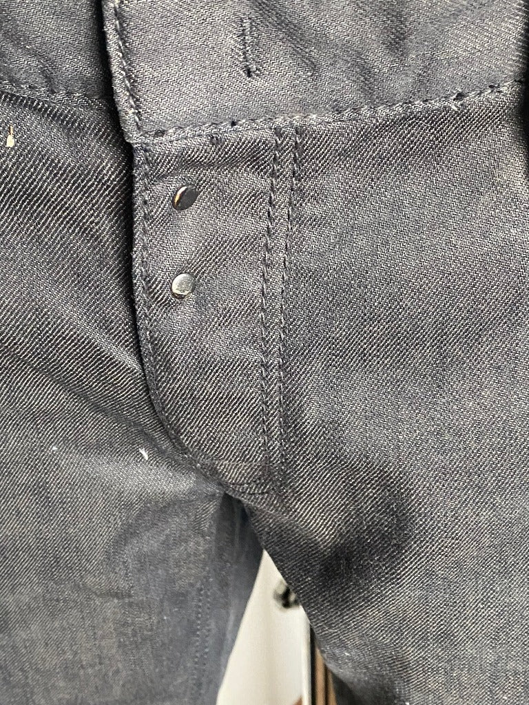 Emporio Armani Black Jeans - Fly Detail