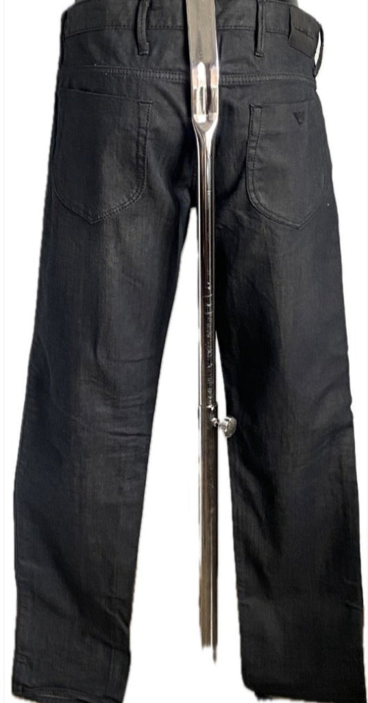 Emporio Armani Black Jeans W36 - Rear