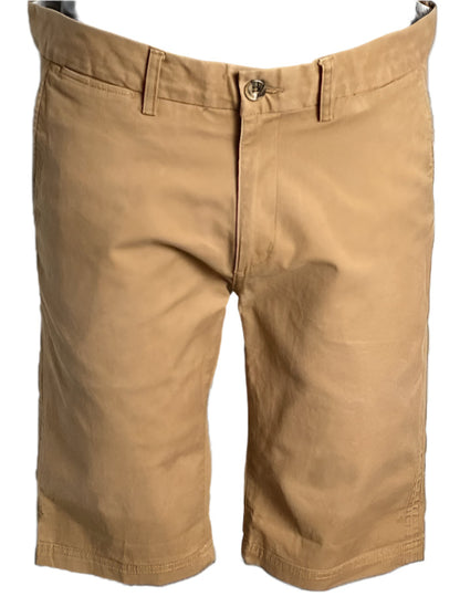 Ben Sherman Tan EC1 Slim Shorts W32