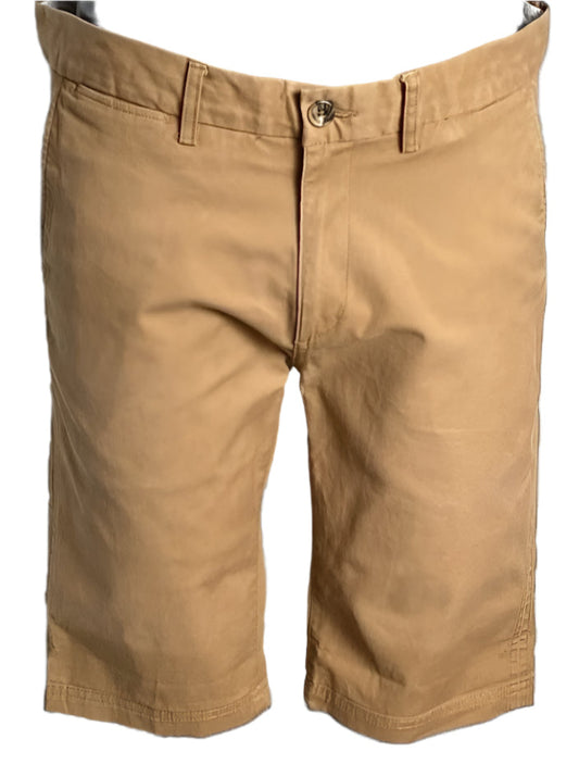 Ben Sherman Tan EC1 Slim Shorts W32