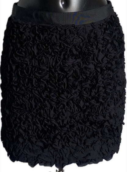 TED BAKER  Black Textured Skirt - UK12