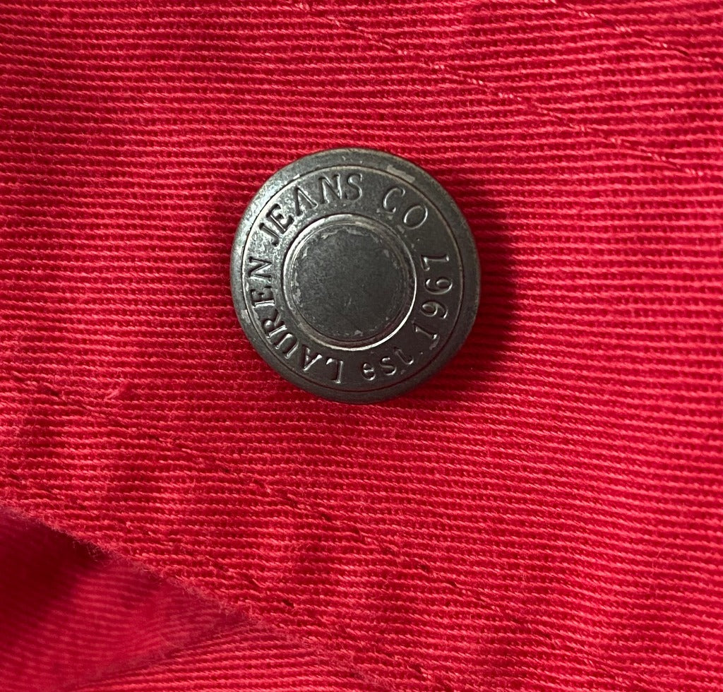 Ralph Lauren Red Jacket - Size M - Button