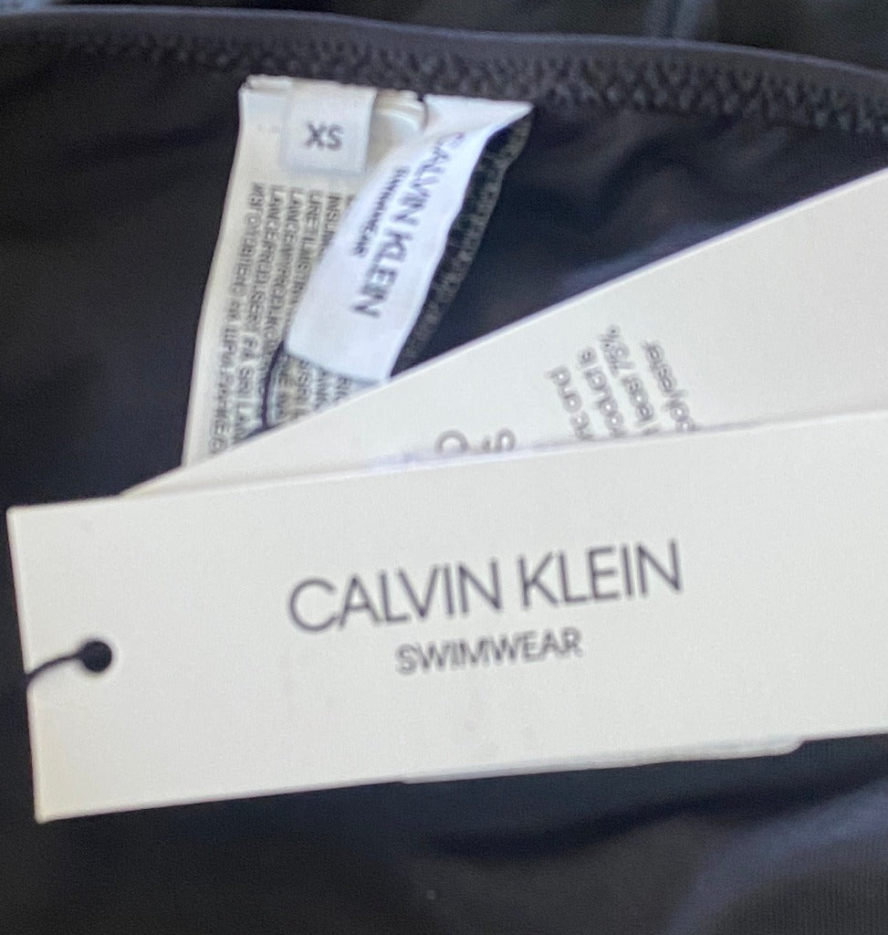Calvin Klein Black Bikini Size S - NEW with Tags