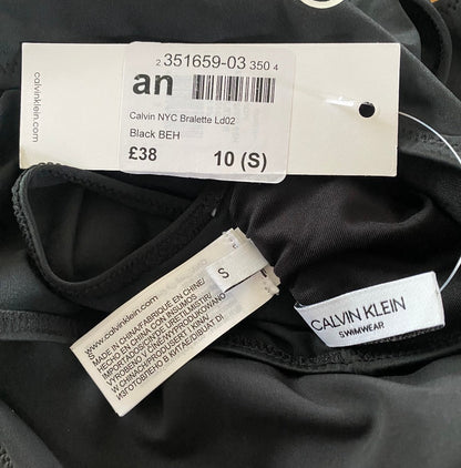 Calvin Klein Black Bikini Size S - NEW with Tags