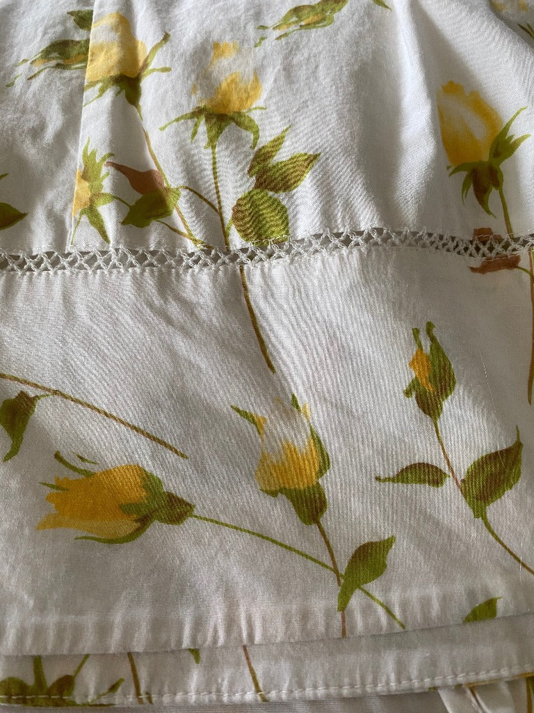 WHISTLES White Flowered Dress - UK12