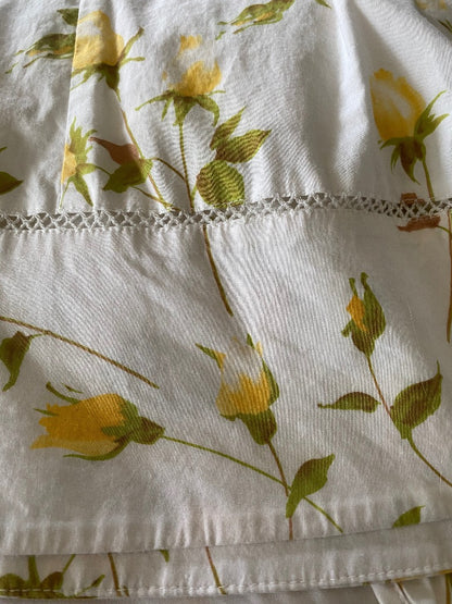 WHISTLES White Flowered Dress - UK12