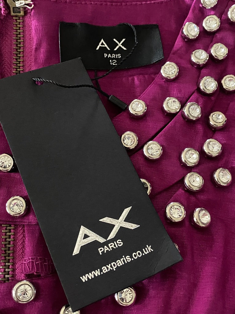 AX PARIS Cerise Pink Dress - New Tags