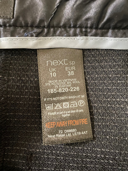 NEXT SP Navy Tailored Trousers UK10 - NEW