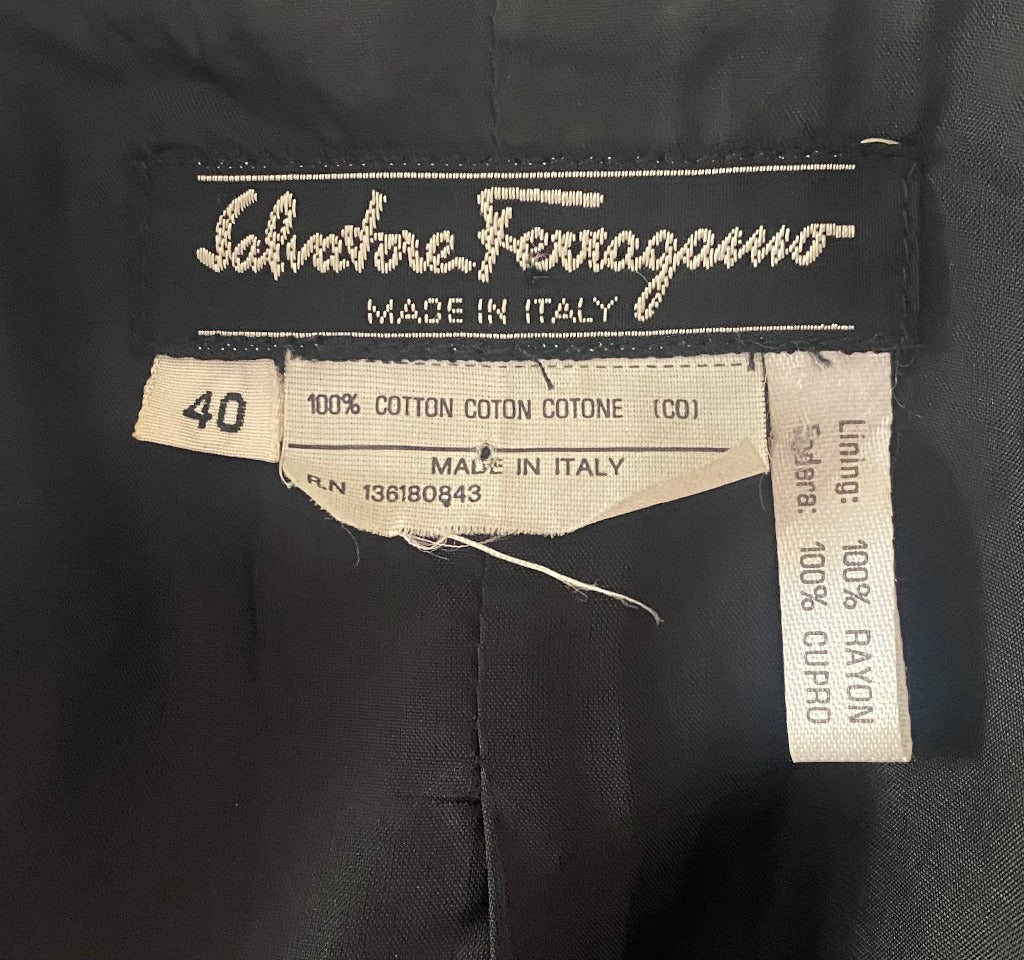 Salvatore Ferragamo Jacket - Labels