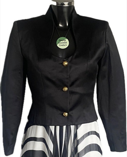 Salvatore Ferragamo Black Jacket - UK12