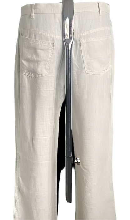 Max Mara Silk / Linen Trousers Size UK14 - Pre-loved
