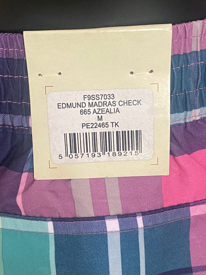 FARAH Checked Shorts - Size UK M 