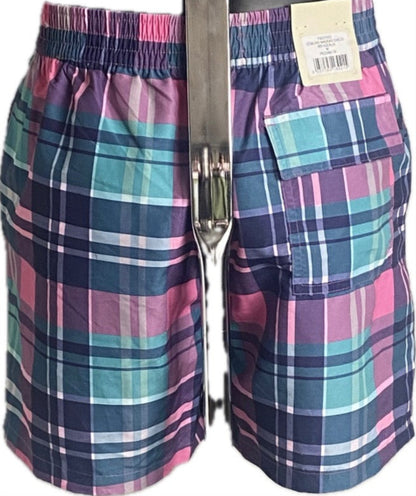FARAH Checked Shorts - Size UK M 
