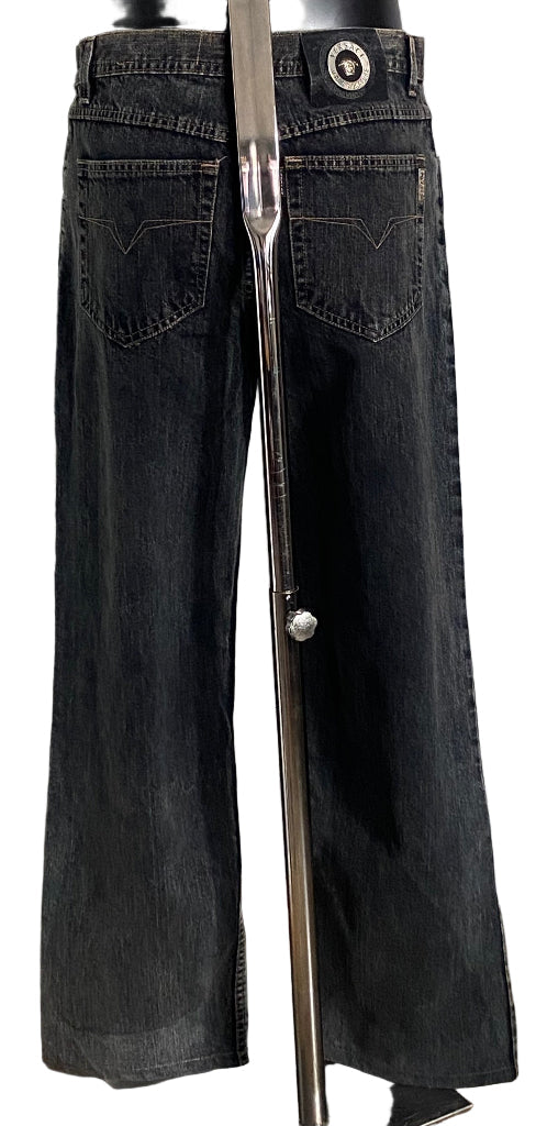 VERSACE BOUTIQUE Black Jeans W32x30 - Pre-loved