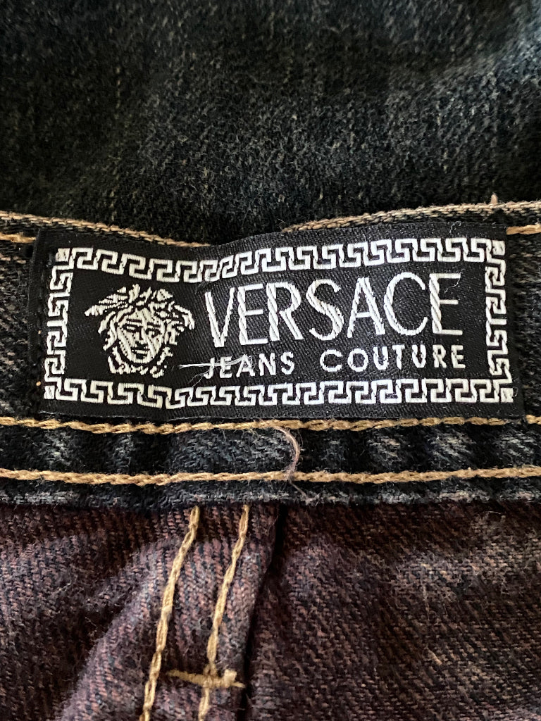 VERSACE BOUTIQUE Black Jeans W32x30 - Pre-loved