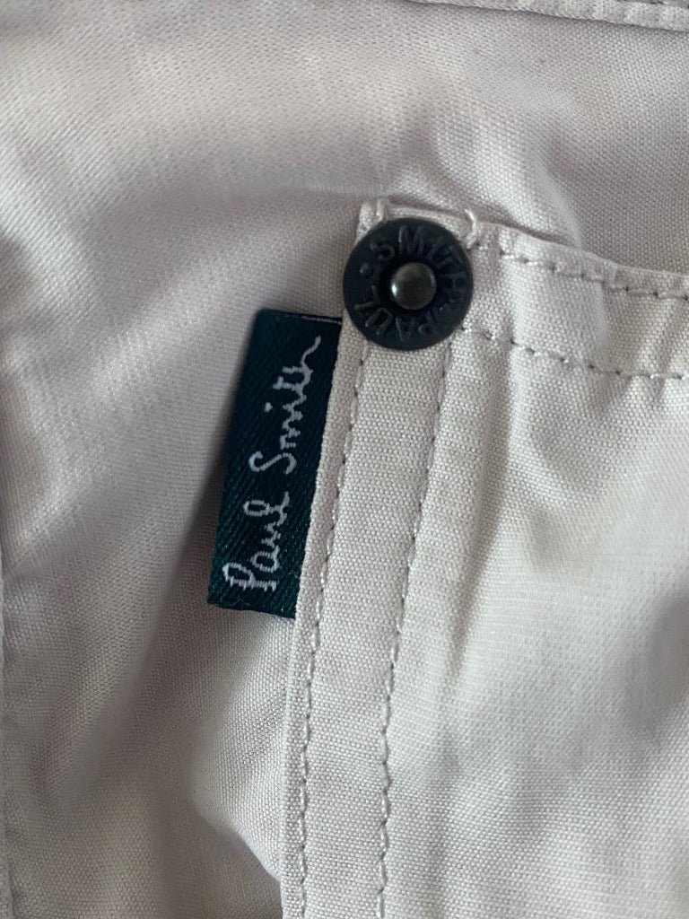 Paul Smith Cream Cotton Jeans - Details