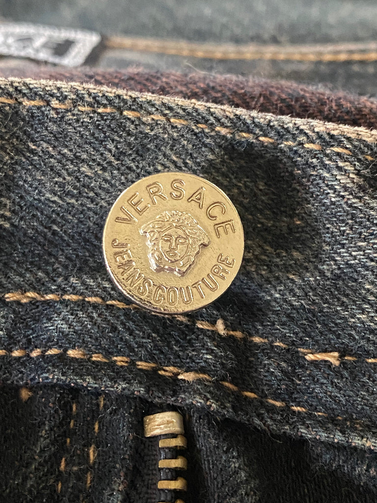 VERSACE BOUTIQUE Black Jeans W32x30 - Pre-loved
