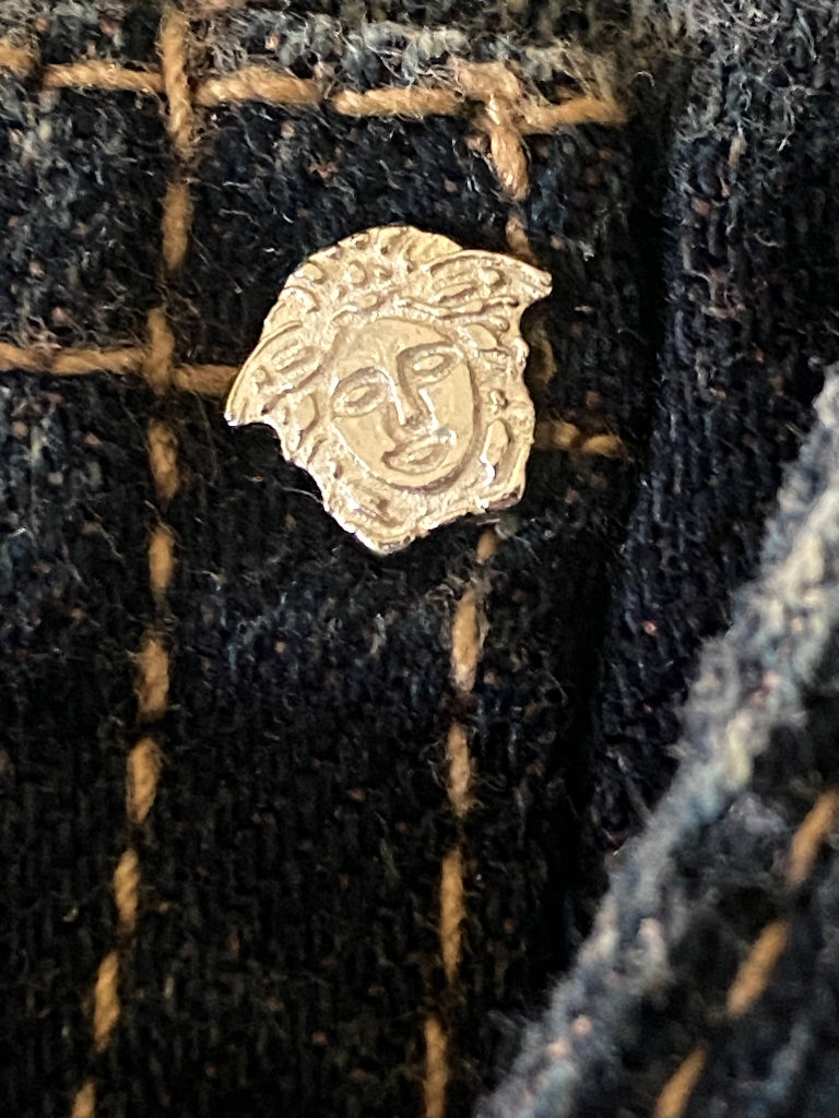 VERSACE BOUTIQUE Black Jeans W32x30 - Pre-loved