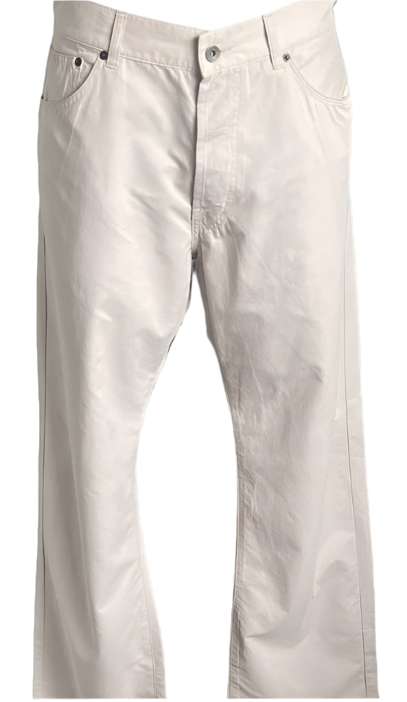 Paul Smith Cream Cotton Jeans - Front