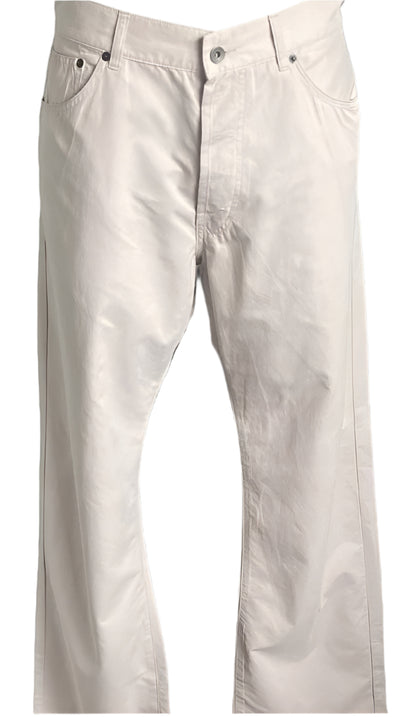 Paul Smith Cream Cotton Jeans - Front