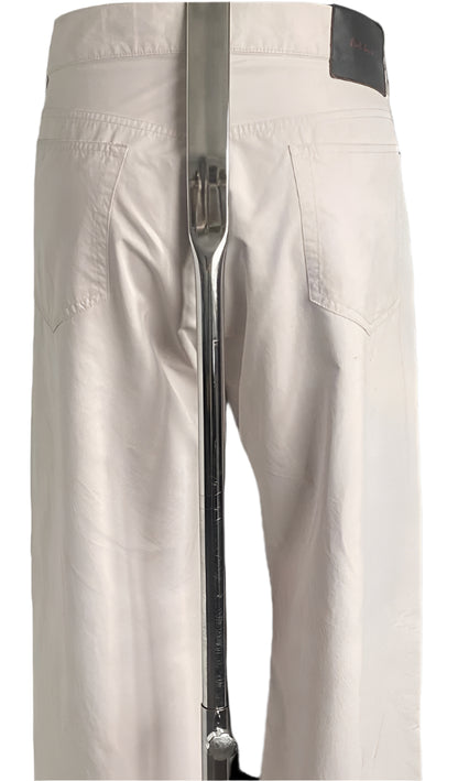 Paul Smith Cream Cotton Jeans - Rear