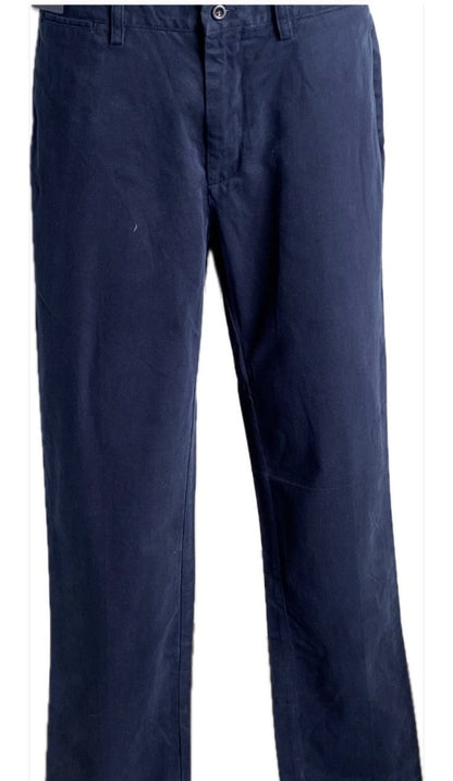 POLO Navy Chino Trousers - Front