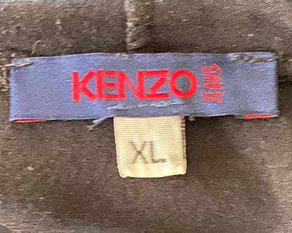 VINTAGE KENZO Black Lounge Top Size XL - Pre-loved