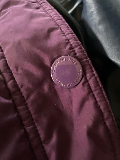 HILFIGER Purple Coat Size L - Pre-loved