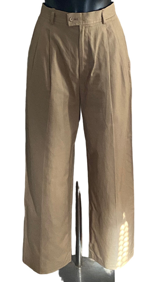 VINTAGE YVES SAINT LAURENT Wide Leg Trousers UK8 - Pre-loved