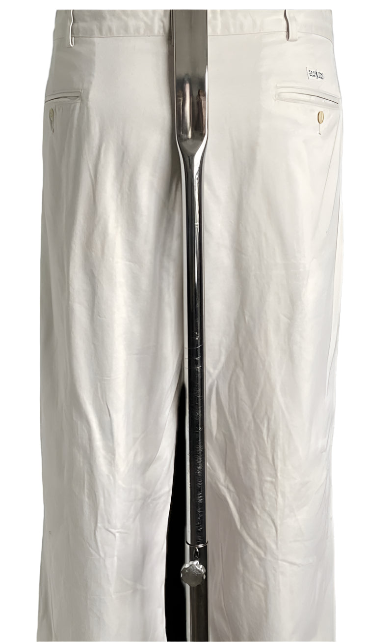 POLO Cream Chino Trousers W40x34 - Pre-loved in Fabulous Condition
