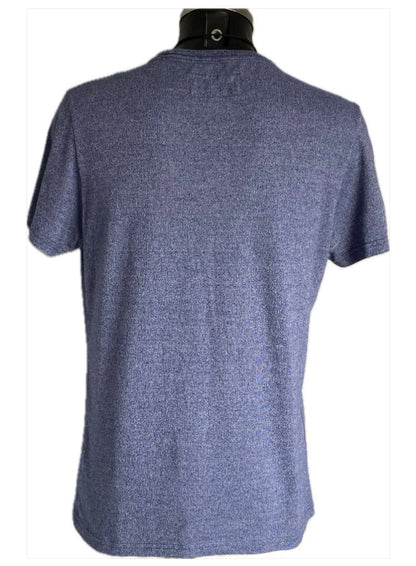 Superdry Blue T-Shirt - Size L - Rear