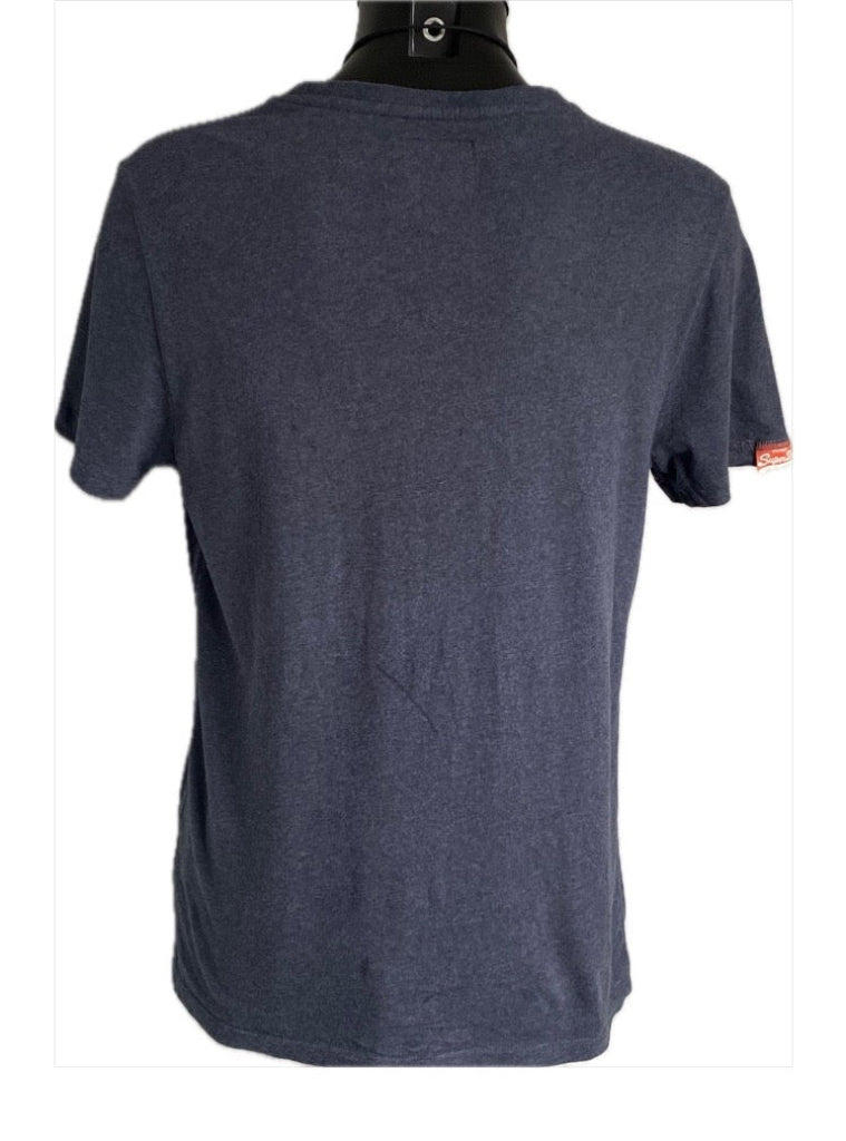 Superdry Unisex Navy T-Shirt - Size XL