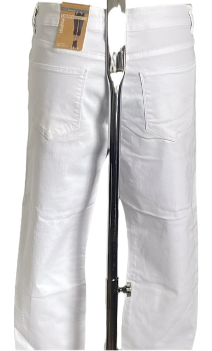 M&S White Cropped Jeggings - Size UK12