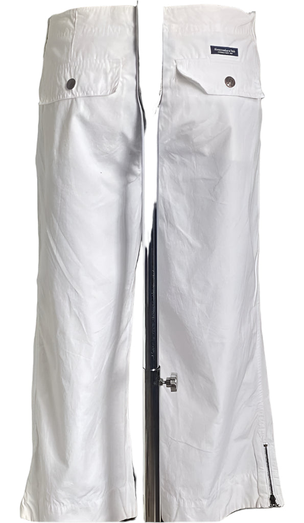 Abercrombie Crop Trousers UK12 - Zips