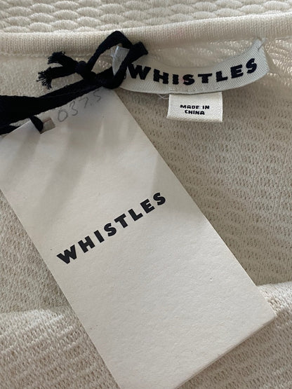 Whistles Knitted One Shoulder Top - Thread