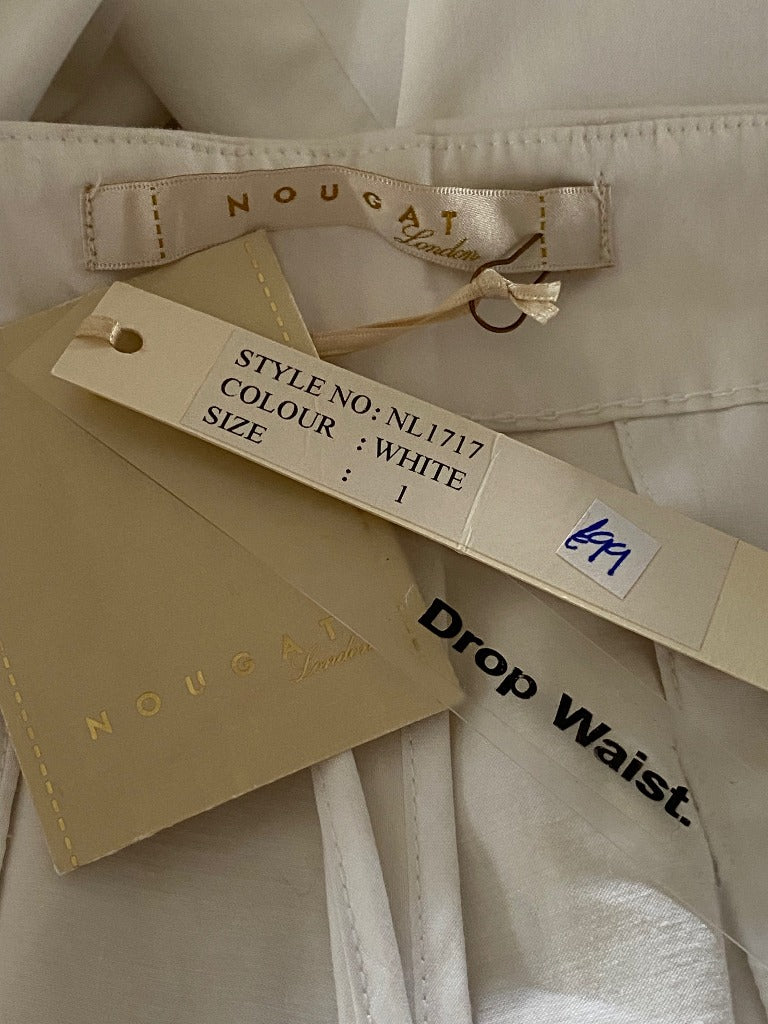 Nougat London White Cropped Trousers - New Tags