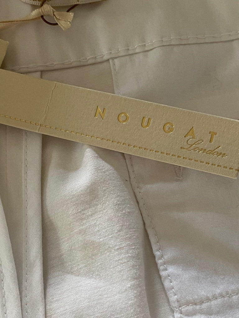 Nougat London White Cropped Trousers - New Tag