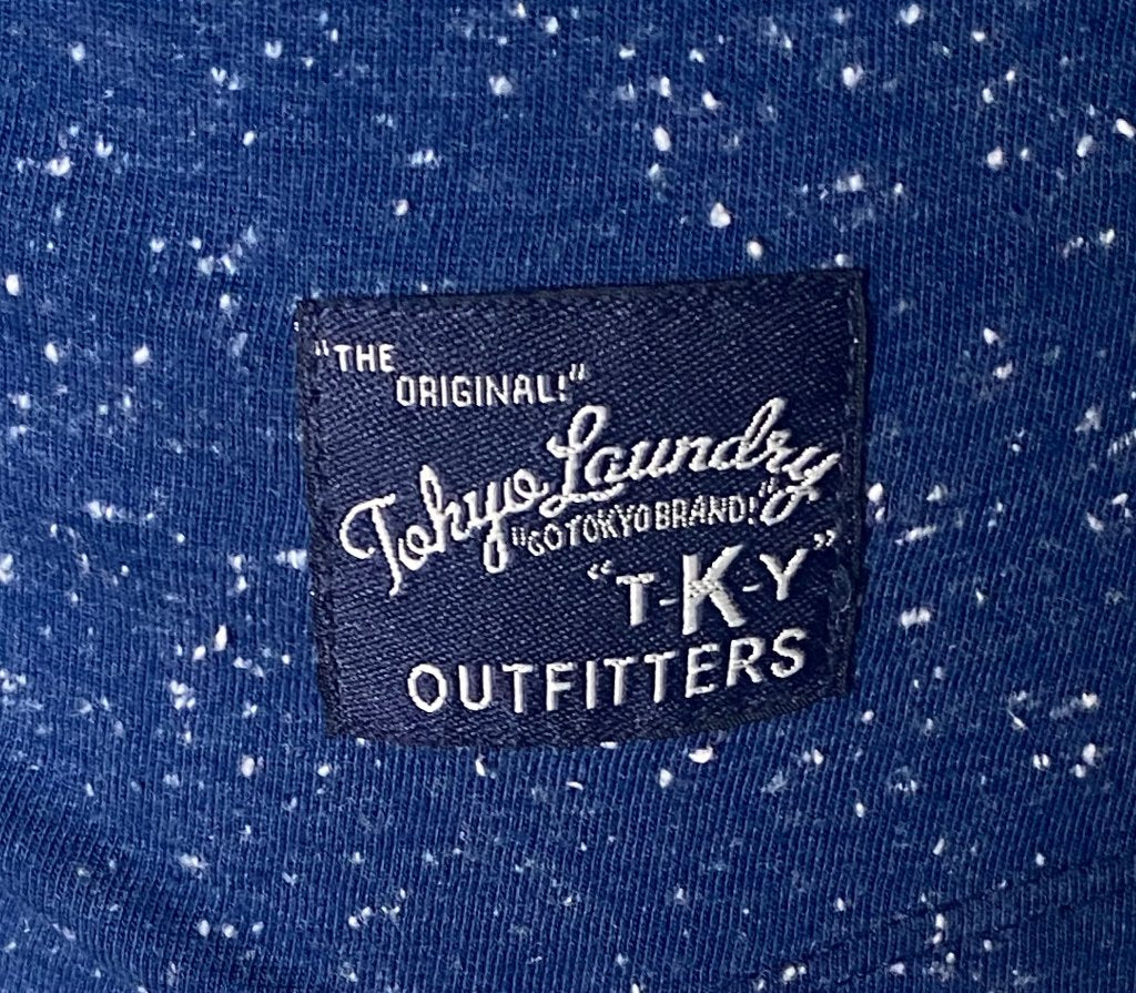 Tokyo Laundry Navy T-Shirt Size UK10 - Pre-loved