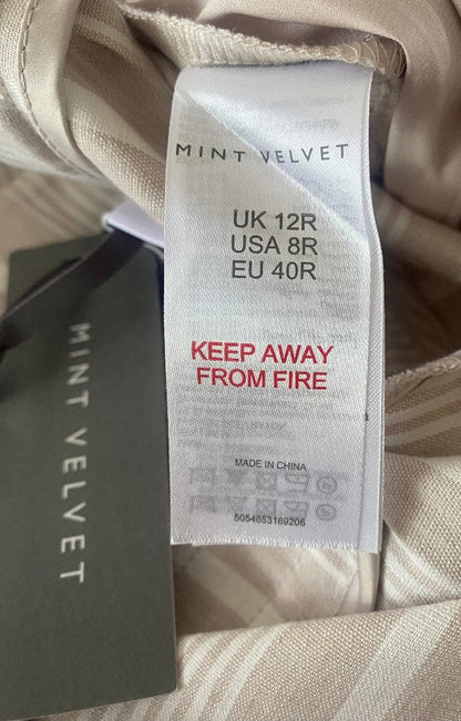 Mint Velvet Linen Trousers - UK12