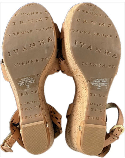 Ivanka Trump Leather Sandals - UK10