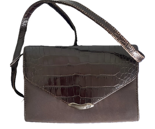 RALPH LAUREN RL67 Brown Envelope Bag
