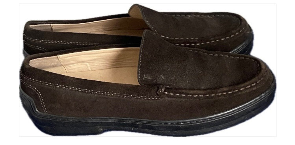 TODS Brown Suede Loafers - UK4.5