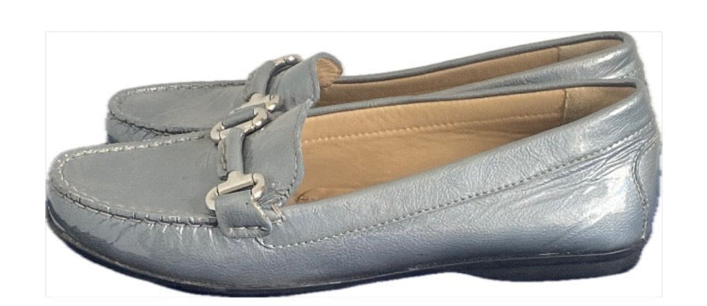 GEOX Aqua Respira Leather Loafers - UK4